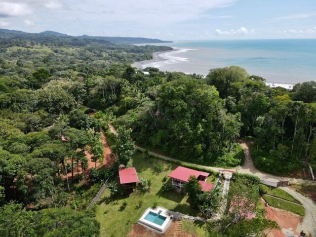 SOLD !!!!!! Pilon Real Estate Costa Rica, close to beach Home+ Cabin + pool
